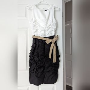 Paule Ka 38 dress, color block